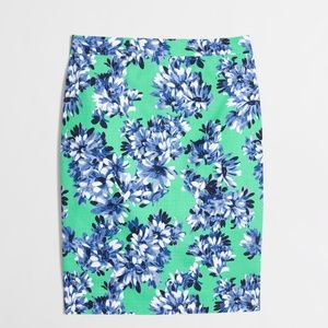 J Crew Patio Skirt in Photo Floral